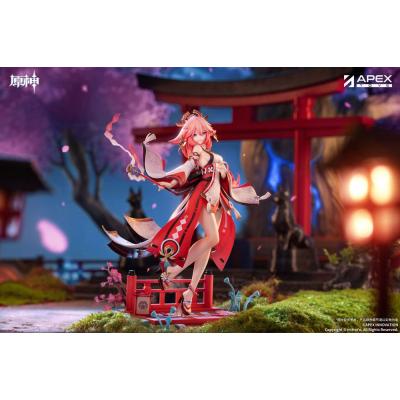 Genshin Impact Estatua PVC 1/7 Yae Miko Astute Amusement Ver. 28 cm