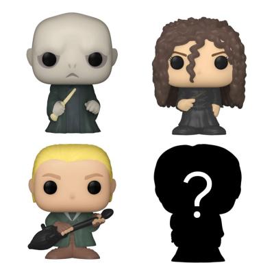 Harry Potter Pack de 4 Figuras Bitty POP! Vinyl Voldemort 2,5 cm