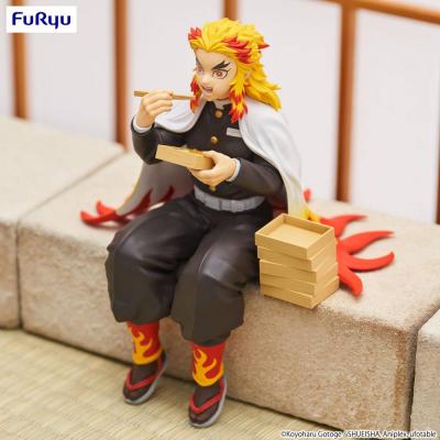 Demon Slayer: Kimetsu no Yaiba Estatua PVC Noodle Stopper Rengoku Kyojuro 14 cm