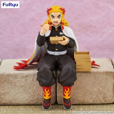 Demon Slayer: Kimetsu no Yaiba Estatua PVC Noodle Stopper Rengoku Kyojuro 14 cm