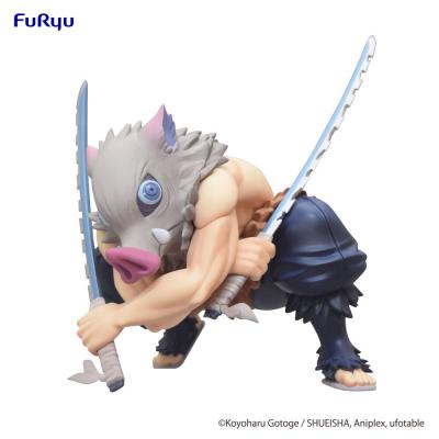Demon Slayer: Kimetsu no Yaiba Estatua PVC Noodle Stopper Hashibira Inosuke 11 cm