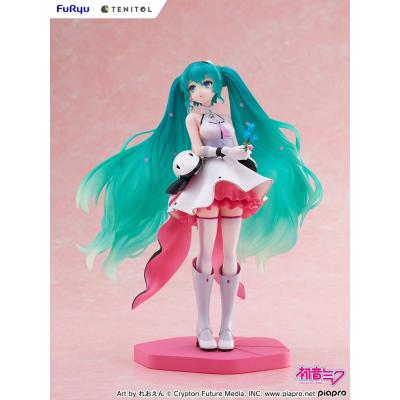 Hatsune Miku Estatua PVC Tenitol Hatsune Miku Galaxy Live Ver. 21 cm