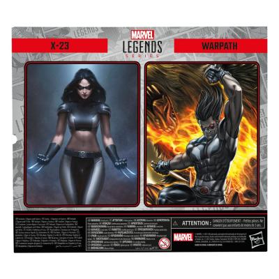 X-Force Marvel Legends Pack de 2 Figuras X-23 & Warpath 15 cm