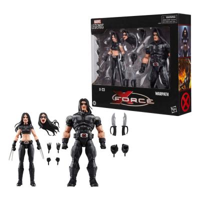 X-Force Marvel Legends Pack de 2 Figuras X-23 & Warpath 15 cm