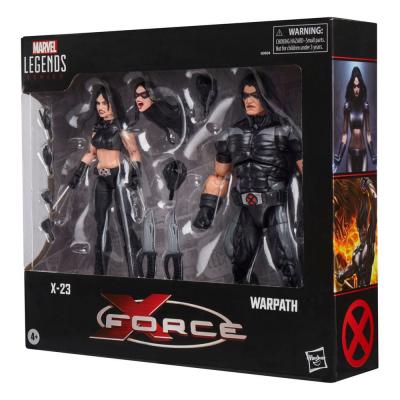 X-Force Marvel Legends Pack de 2 Figuras X-23 & Warpath 15 cm