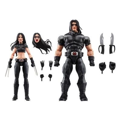 X-Force Marvel Legends Pack de 2 Figuras X-23 & Warpath 15 cm