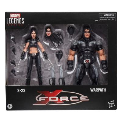 X-Force Marvel Legends Pack de 2 Figuras X-23 & Warpath 15 cm