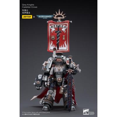 Warhammer 40k Figura 1/18 Grey Knights Castellan Crowe 12 cm