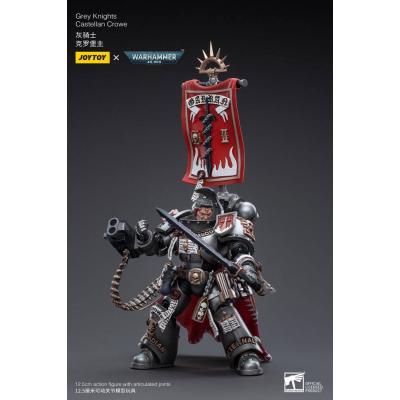 Warhammer 40k Figura 1/18 Grey Knights Castellan Crowe 12 cm