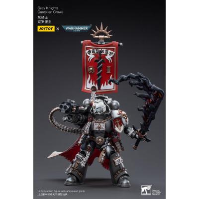 Warhammer 40k Figura 1/18 Grey Knights Castellan Crowe 12 cm