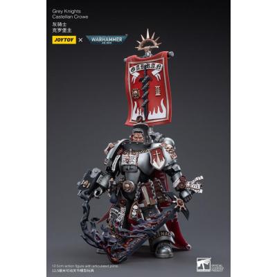 Warhammer 40k Figura 1/18 Grey Knights Castellan Crowe 12 cm