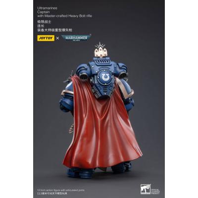 Warhammer 40k Figura 1/18 Ultramarines Captain with Master-Crafted Heavy Bolt Rifle 12 cm