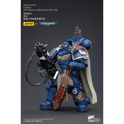 Warhammer 40k Figura 1/18 Ultramarines Captain with Master-Crafted Heavy Bolt Rifle 12 cm
