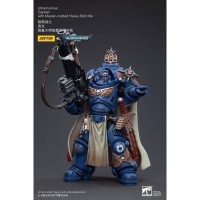 Warhammer 40k Figura 1/18 Ultramarines Captain with Master-Crafted Heavy Bolt Rifle 12 cm