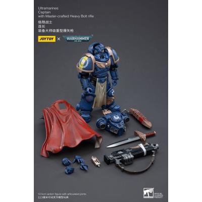 Warhammer 40k Figura 1/18 Ultramarines Captain with Master-Crafted Heavy Bolt Rifle 12 cm