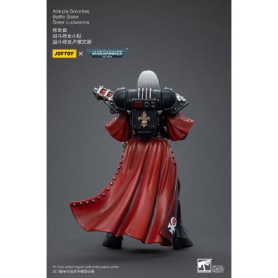Warhammer 40k Figura 1/18 Adepta Sororitas Battle Sister Sister Ludwenna 10 cm