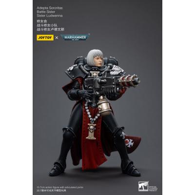 Warhammer 40k Figura 1/18 Adepta Sororitas Battle Sister Sister Ludwenna 10 cm
