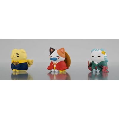 One Piece Mega Cat Project Pack de 3 Figuras Nyan Piece Nyan! Happy Trio 2024 Limited Ver. 3 cm