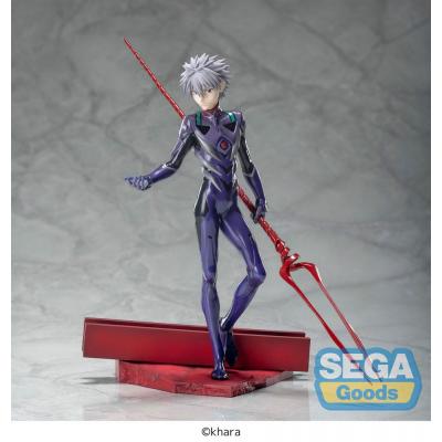 Evangelion: 3.0+1.0 Thrice Upon a Time Estatua Luminasta PVC Kaworu Nagisa x Spear of Longinus 21 cm