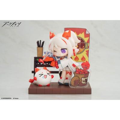 Arknights Estatua PVC Would You Like A Dessert? Mini Series Special Arc Nian 10 cm