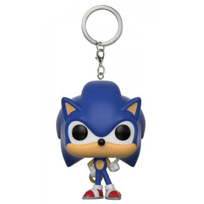 Sonic The Hedgehog POP! Vinyl Llavero Sonic (Ring) 4 cm