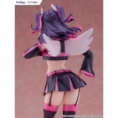 2.5 Dimensional Seduction F:Nex Estatua PVC 1/7 Liliel Angel Paratroopers Mikari 23 cm