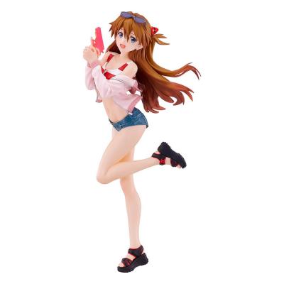 Rebuild of Evangelion Estatua PVC Pop Up Parade L Beach Queens: Asuka Shikinami Langley 22 cm