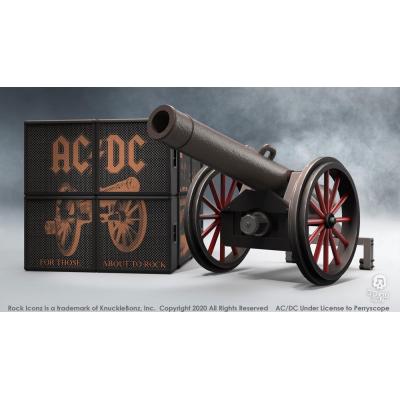 AC/DC Estatuas Rock Ikonz On Tour Cannon "For Those About to Rock"