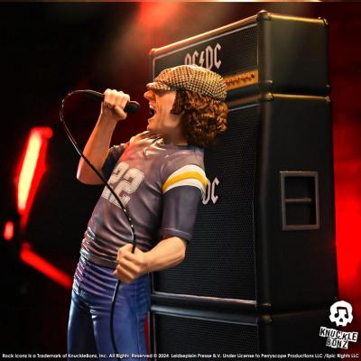 AC/DC Estatua Rock Iconz Brian Johnson 23 cm
