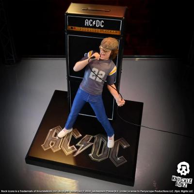 AC/DC Estatua Rock Iconz Brian Johnson 23 cm