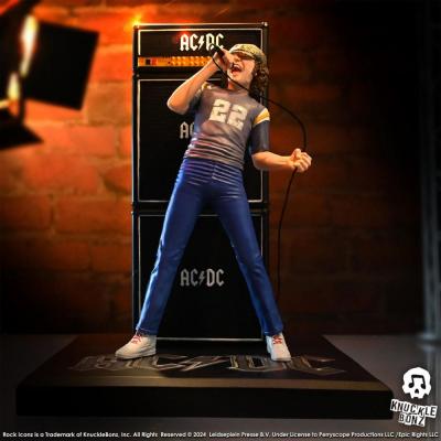 AC/DC Estatua Rock Iconz Brian Johnson 23 cm