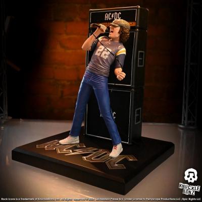 AC/DC Estatua Rock Iconz Brian Johnson 23 cm