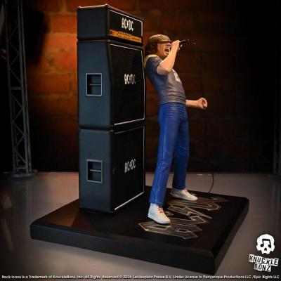 AC/DC Estatua Rock Iconz Brian Johnson 23 cm