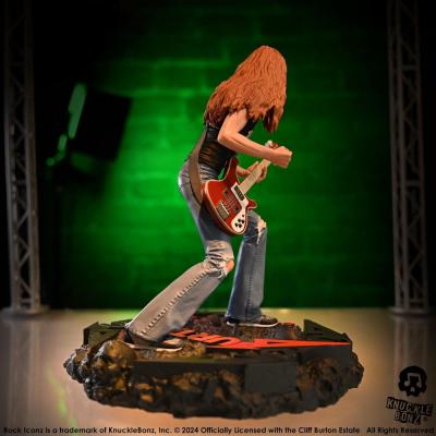 Metallica Estatua Rock Iconz Cliff Burton II 22 cm