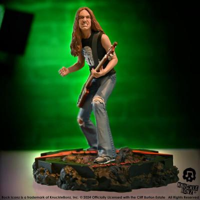 Metallica Estatua Rock Iconz Cliff Burton II 22 cm
