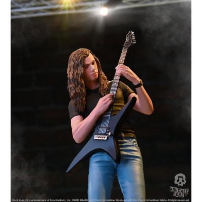 Death Estatua Rock Iconz Chuck Schuldiner 22 cm