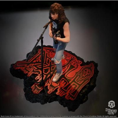 Death Estatua Rock Iconz Chuck Schuldiner II 22 cm