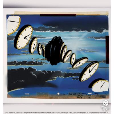 Pink Floyd Estatua Rock Iconz On Tour Time Projection Screen (Dark Side of the Moon Tour) 25 cm