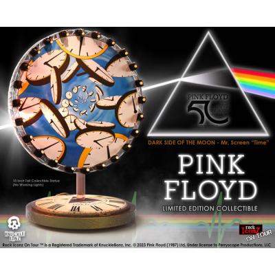 Pink Floyd Estatua Rock Iconz On Tour Time Projection Screen (Dark Side of the Moon Tour) 25 cm