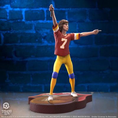 Rolling Stones Estatua Rock Iconz Mick Jagger US Tour 1981 (Burgundy Jersey) 22 cm