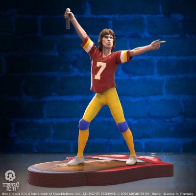 Rolling Stones Estatua Rock Iconz Mick Jagger US Tour 1981 (Burgundy Jersey) 22 cm