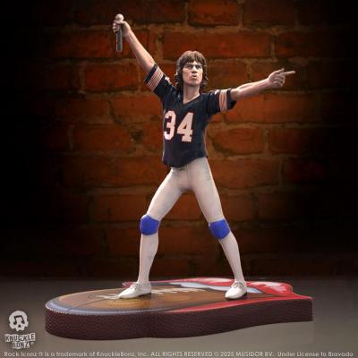 Rolling Stones Estatua Rock Iconz Mick Jagger US Tour 1981 (Black Jersey) 22 cm