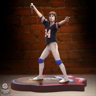 Rolling Stones Estatua Rock Iconz Mick Jagger US Tour 1981 (Black Jersey) 22 cm