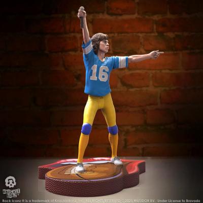 Rolling Stones Estatua Rock Iconz Mick Jagger US Tour 1981 (Blue Jersey) 22 cm