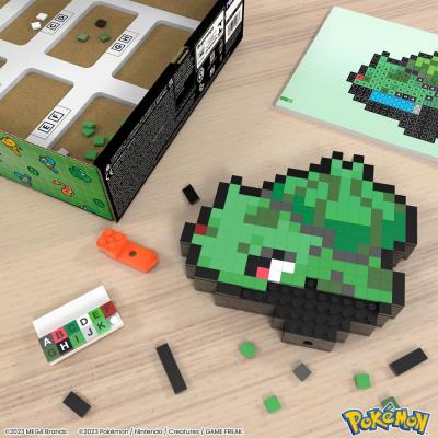 Pokémon Kit de Construcción MEGA Bulbasaur Pixel Art