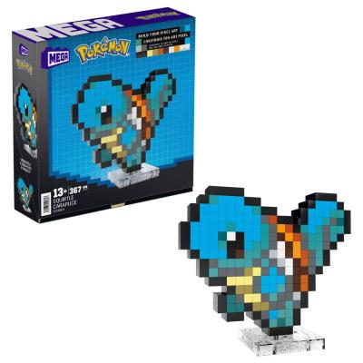 Pokémon Kit de Construcción MEGA Squirtle Pixel Art