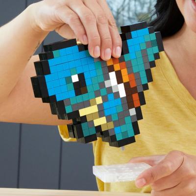 Pokémon Kit de Construcción MEGA Squirtle Pixel Art