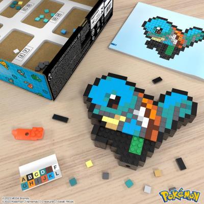 Pokémon Kit de Construcción MEGA Squirtle Pixel Art