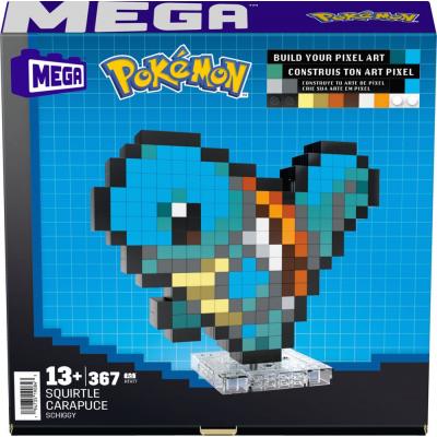 Pokémon Kit de Construcción MEGA Squirtle Pixel Art