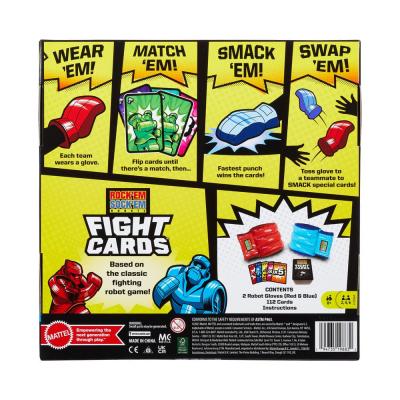 Rock'Em Sock'Em Robots Juego de cartas